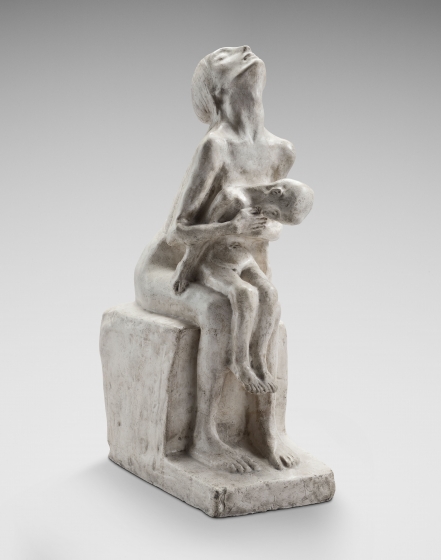 George Minne, Mother grieving over her dead child, Museum of Fine Arts Ghent