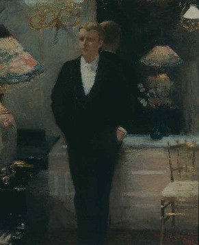 Théo van Rysselberghe, Portrait of Octave Maus, KMSKB, (inv. 6383) © Royal Museums of Fine Arts of Belgium, Brussels [Photo d'art Speltdoorn & Fils]