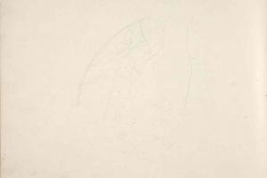 Page from the Sketchbook with Figure Studies - 1894 - 1896