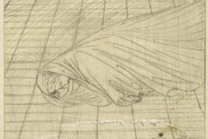 Studie voor de vijfde illustratie bij Soeur Béatrice van Maurice Maeterlinck - 1900