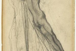 Page from the Sketchbook with Figure Studies - 1891 - 1898