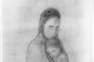 Moeder en kind - 1917