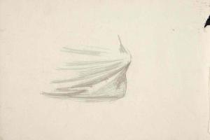 Schetsblad uit Schetsboek met figuurstudies - 1894 - 1896