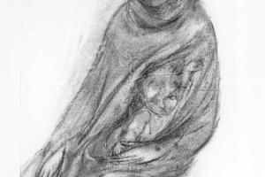 Vrouw met kind - 1919