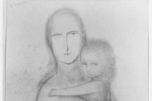 Moeder en kind - 1918