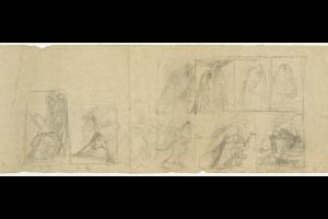 Studies voor een kruisweg - 1890