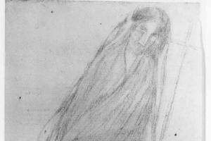 Christus met kruis - 1920