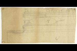 Sketch for the Fountain of the Kneeling Youths (verso) - 1898