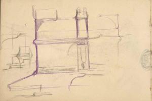 Page from the Sketchbook with Figure Studies - 1927 - 1930
