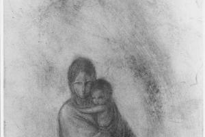 Moeder en kind - 1918