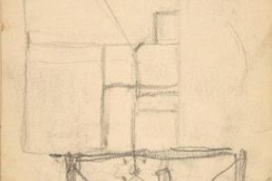 Page from the Sketchbook with Figure Studies - 1891 - 1898
