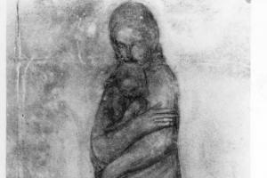 Moeder en kind (verso: Moeder en kind) - 1916