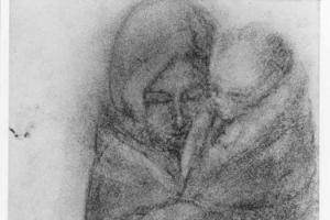 Maria en kind - October 1920