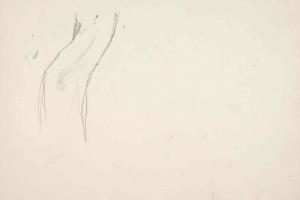 Schetsblad uit Schetsboek met figuurstudies - 1894 - 1896