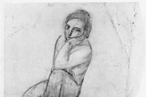 Child Seated - 1917