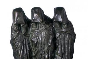 De drie heilige vrouwen bij het graf - 1896
