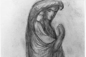 Moeder en kind - 1917