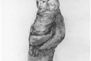 Moeder en kind - 1915