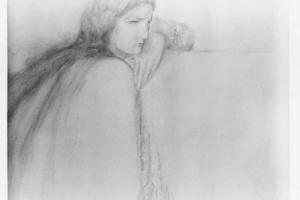 Woman Leaning - 1916