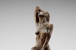 Moeder beweent haar dood kind - George Minne - circa 1886