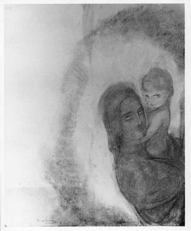 Moeder en kind - 1917