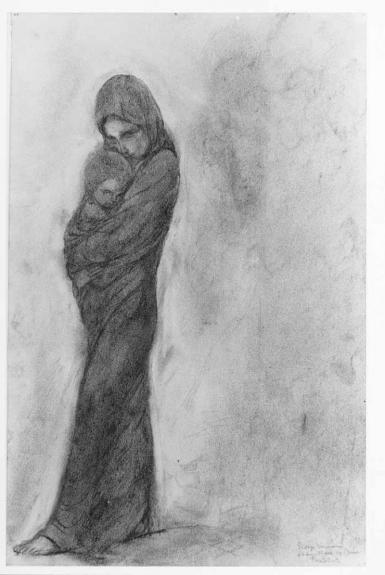 Moeder en kind - June 1914