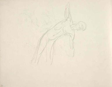 Schetsblad uit Schetsboek met figuurstudies - 1894 - 1896
