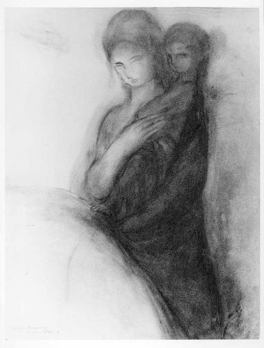 Moeder en kind - 1916