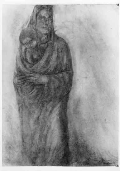 Moeder en kind - 1918