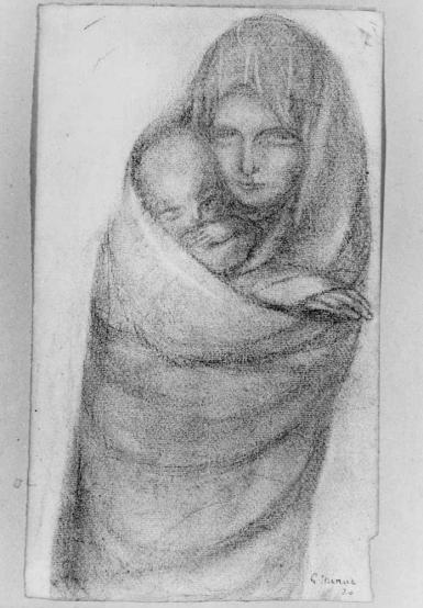 Moeder en kind - 1920