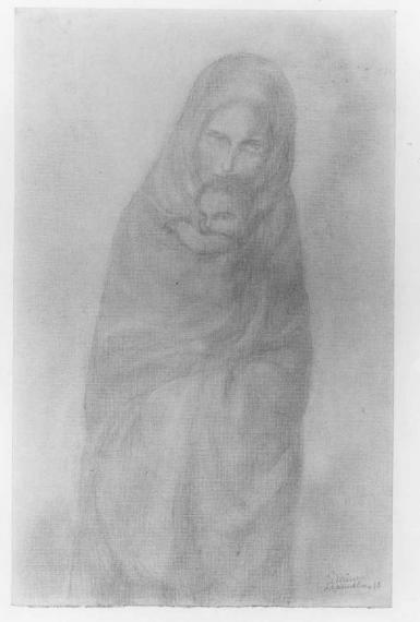 Moeder en kind - 1918