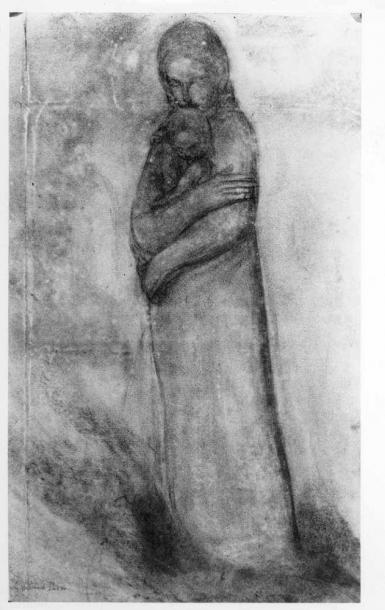 Mother and Child (recto: Mother and Child) - 1916