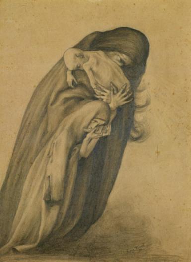 Grieving Mother - 1890