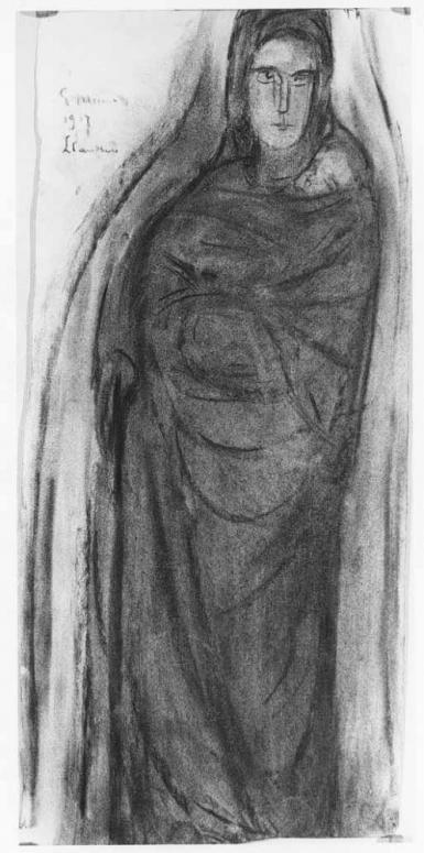 Moeder en kind - 1917