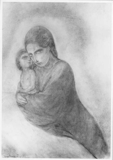 Moeder en kind - 1917