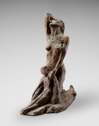 Moeder beweent haar dood kind - George Minne - circa 1886